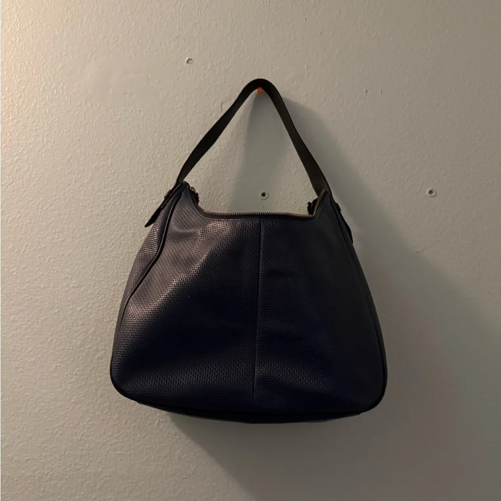Cole Haan Navy Hobo Bag - Picture 2 of 3